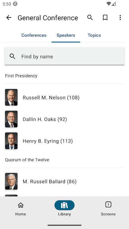 Gospel Library screenshot 5