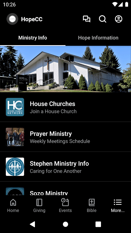 Hope Christian Community screenshot 3