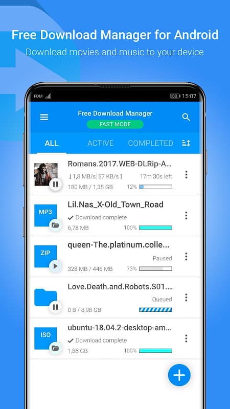 Free Download Manager - FDM screenshot 1