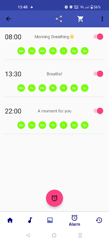Breathing Relaxation Exercices screenshot 6