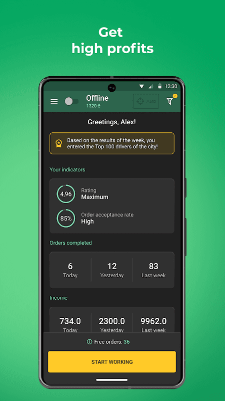 OnTaxi Driver Old screenshot 3