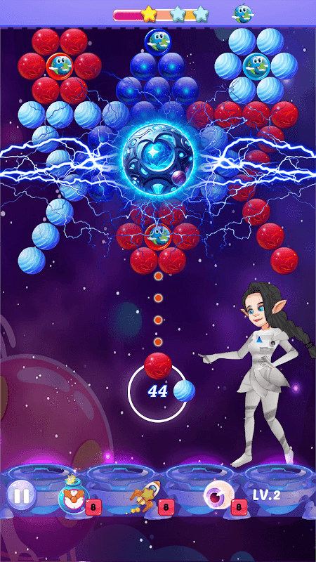 Bubble Pop Star Adventure screenshot 1