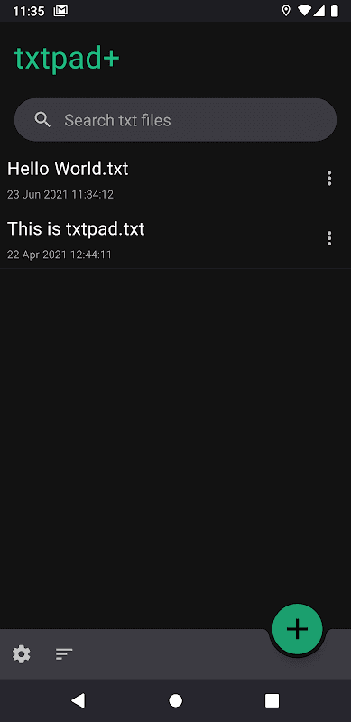 txtpad — Notepad for Android, Create txt files 🗒️ screenshot 2