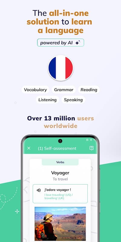 Learn French Fast: Course screenshot 1