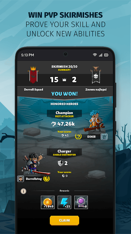 Slash & Roll: Dice Heroes screenshot 3