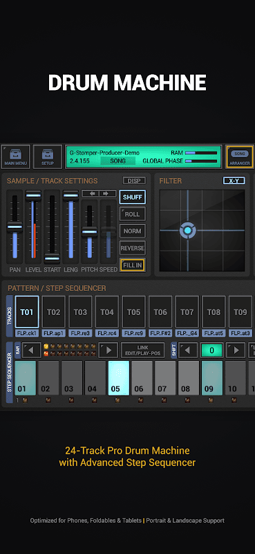 G-Stomper Producer Demo: DAW screenshot 4