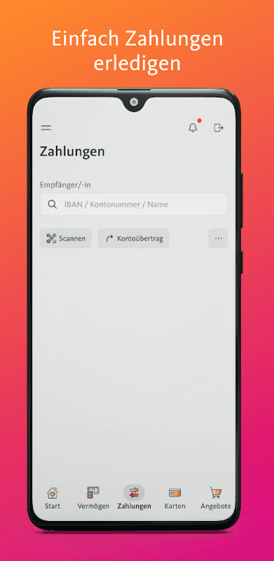 Migros Bank E-Banking Phone screenshot 4