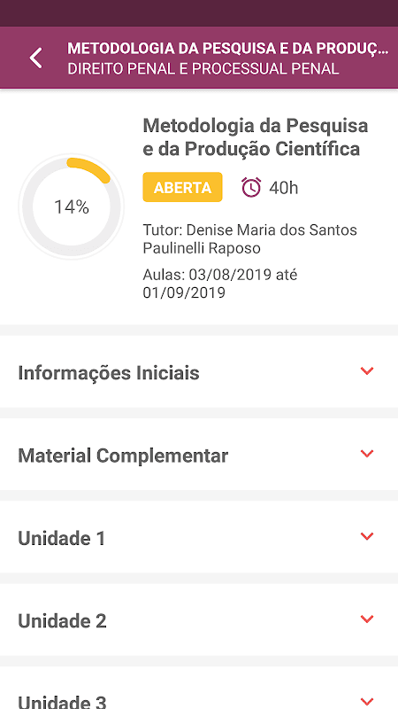 Portal do Aluno screenshot 4
