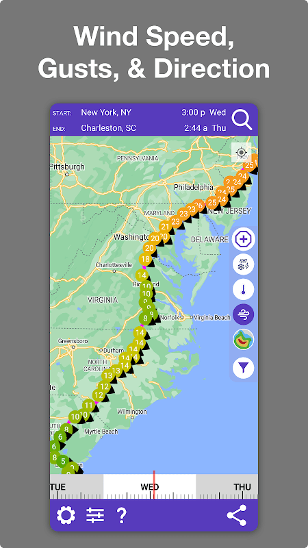 Drive Weather With Live Radar screenshot 3