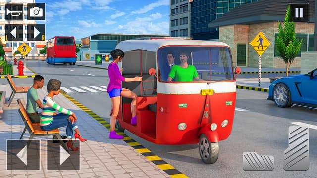 Tuk Tuk Auto Rickshaw Game screenshot 2