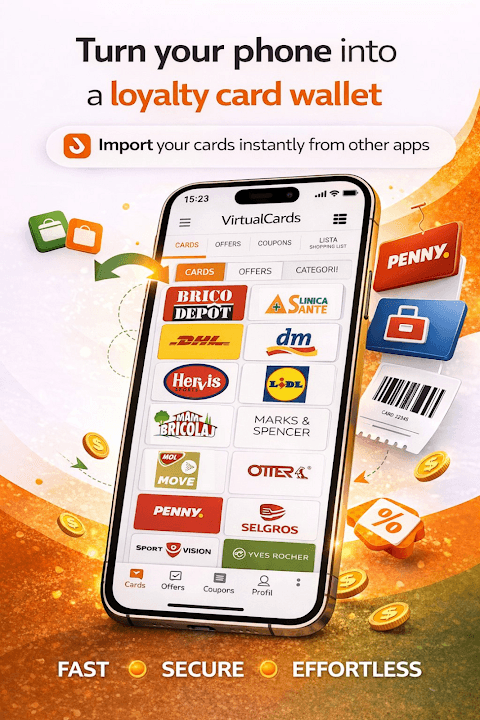 VirtualCards - Loyalty Wallet screenshot 1