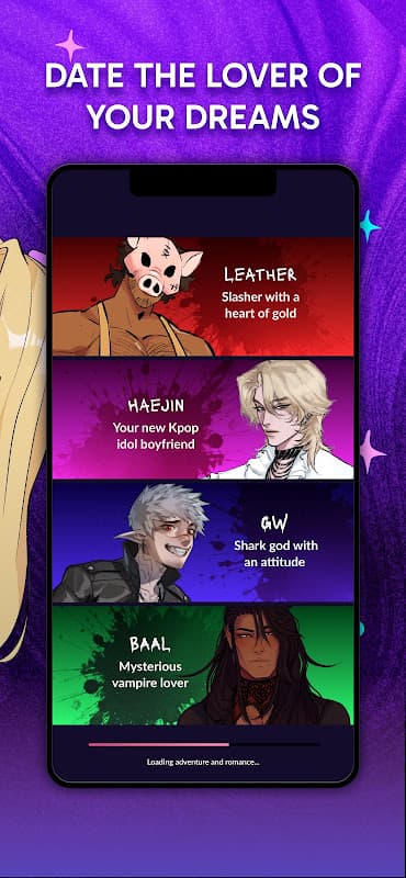 Dorian: Romantasy Games Hub screenshot 3