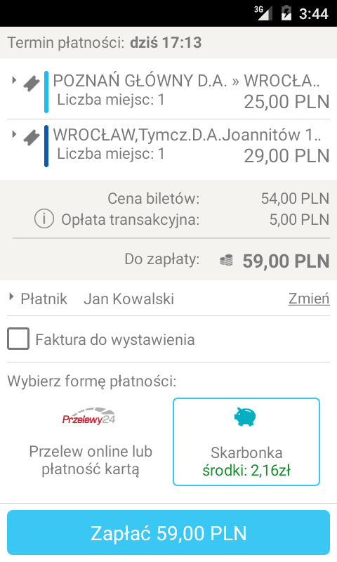 e-podroznik.pl screenshot 5