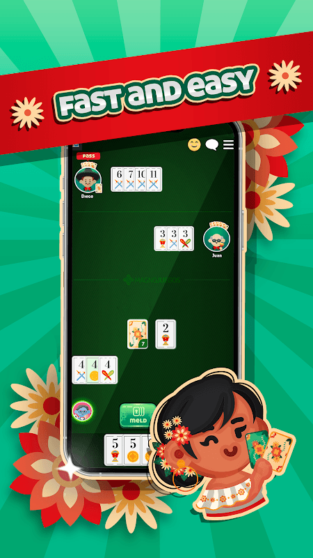 Conquian: Mexican Card Game screenshot 3