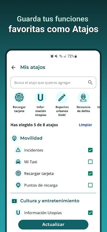 App CDMX screenshot 2
