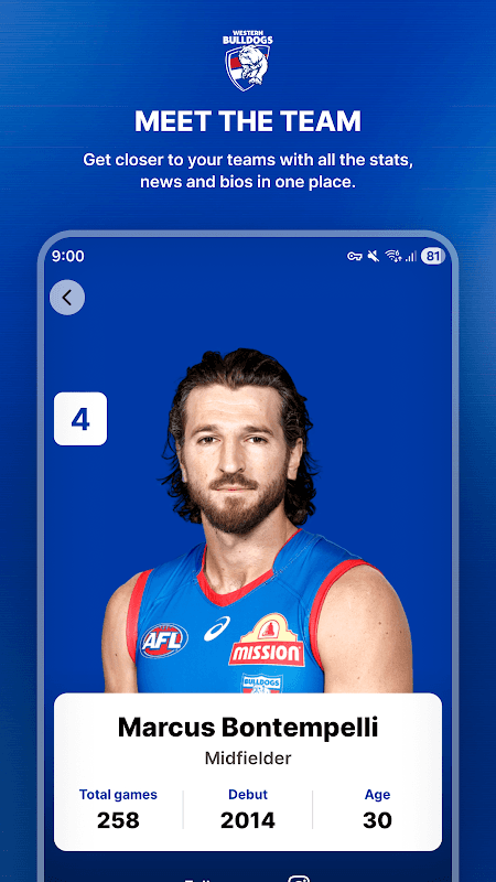 Western Bulldogs Official App screenshot 3