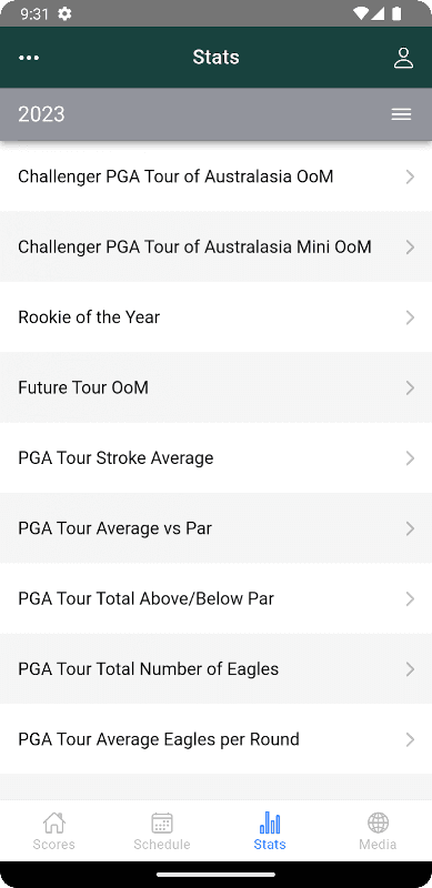 PGA Tour of Australasia screenshot 5