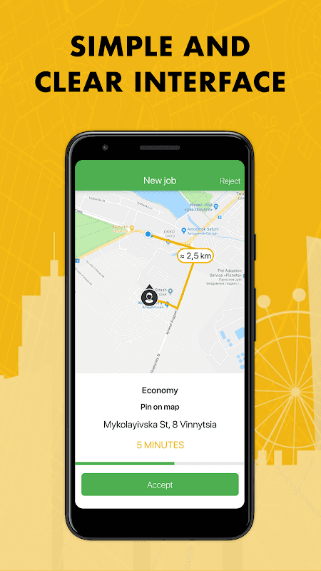 TaxiF Driver - Be the Captain! screenshot 3