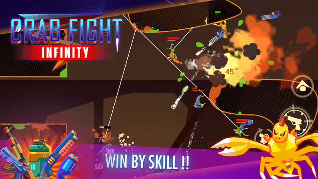 Crab Fight Infinity screenshot 1