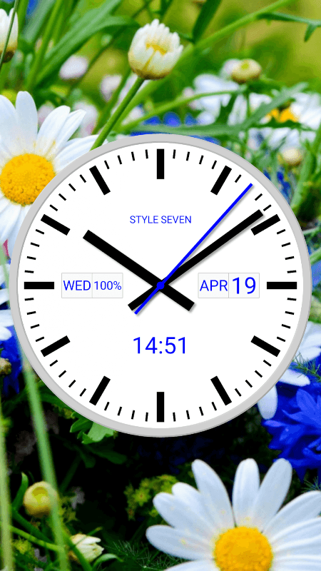 Swiss Analog Clock-7 screenshot 2