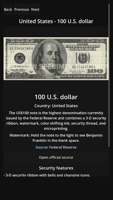 Fake Bill Detector screenshot 1