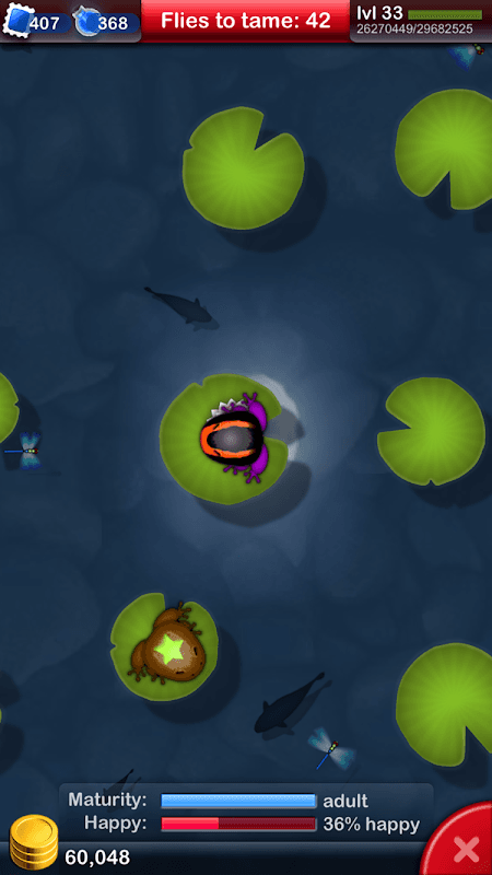 Pocket Frogs: Tiny Pond Keeper screenshot 2