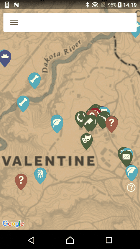 MapGenie: RDR2 screenshot 1