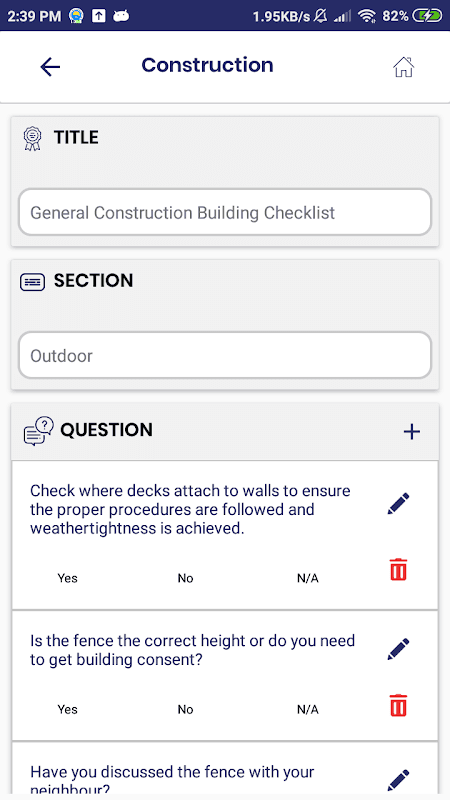 NeoEHS (Safety Inspection App) screenshot 1