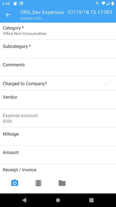 FieldVizion UAT screenshot 6