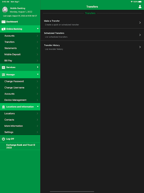 EZ Mobile Banking screenshot 2