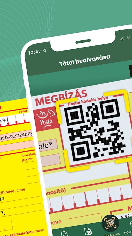 iCsekk mobil fizetés screenshot 2