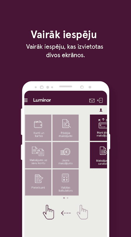 Luminor Latvija screenshot 4