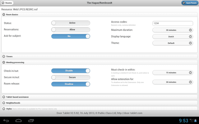 Door Tablet screenshot 2