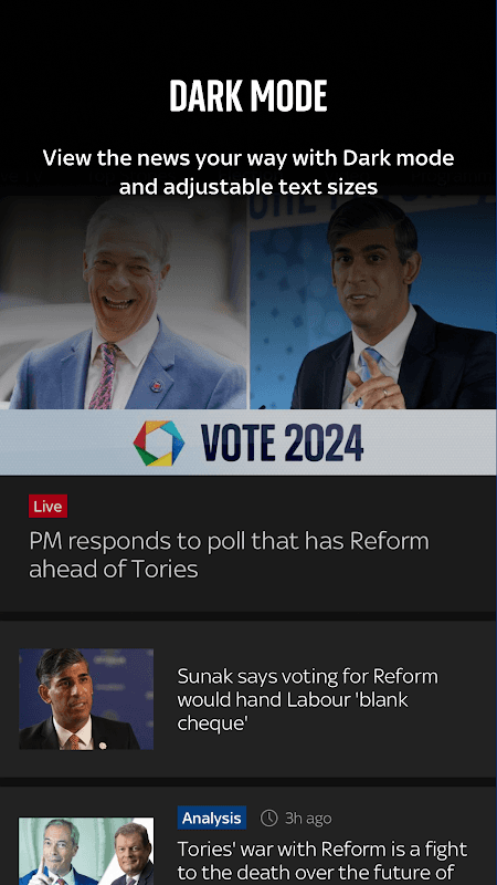 Sky News: Breaking, UK, & World screenshot 5