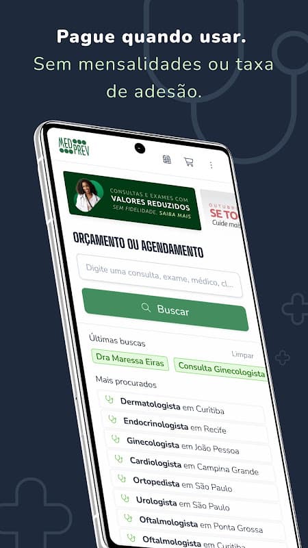 Medprev: Agende Médico e Exame screenshot 1