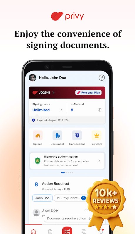 PrivyID - Digital Signature screenshot 1