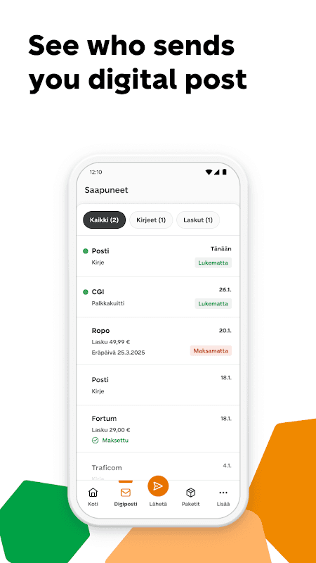 OmaPosti screenshot 6