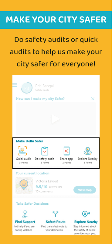 My Safetipin:Safety Companion screenshot 1