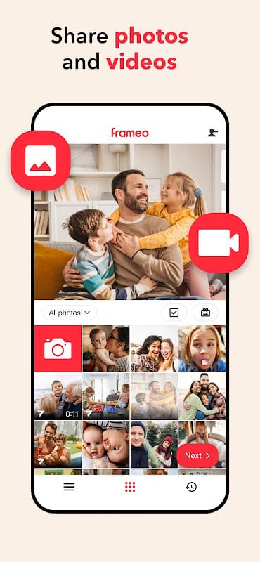Frameo - Send photos to WiFi digital photo frames screenshot 2