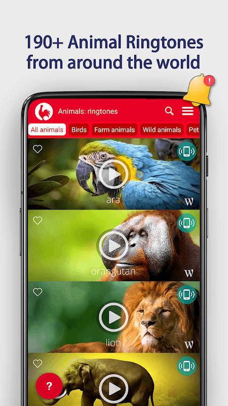 Animals: Ringtones screenshot 1