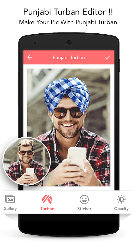 Punjabi Turban Photo Editor screenshot 1