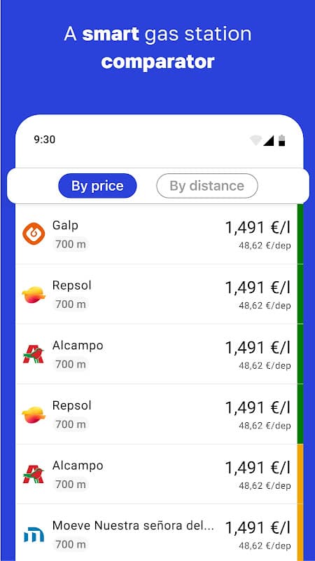 GasAll: Gas stations in Spain screenshot 3