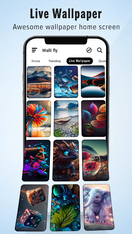 4k live 3d 4d Hd wallpapers free ringtone screenshot 3