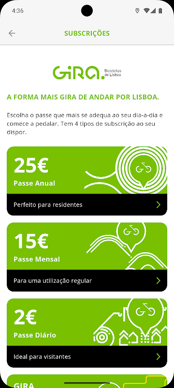 Gira. Bicicletas de Lisboa screenshot 4