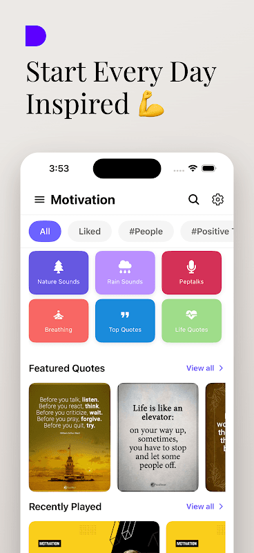 Motivational Quotes - Daily screenshot 1