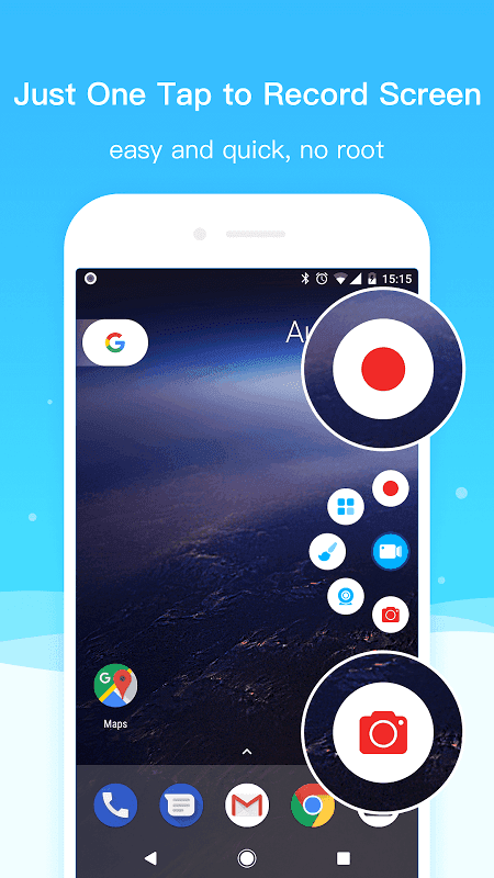 Super Screen Recorder–No Root REC & Screenshot screenshot 1