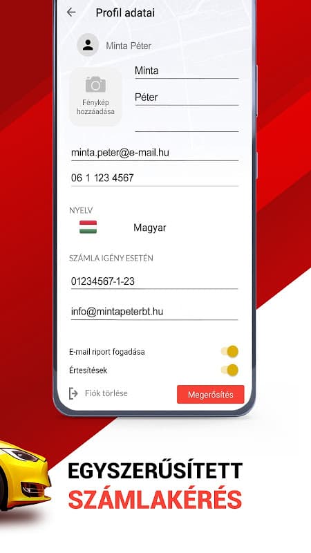 Főtaxi - grab a taxi Budapest screenshot 6