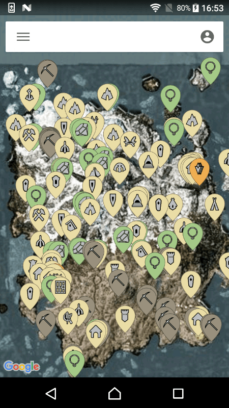 MapGenie: Skyrim Map screenshot 1