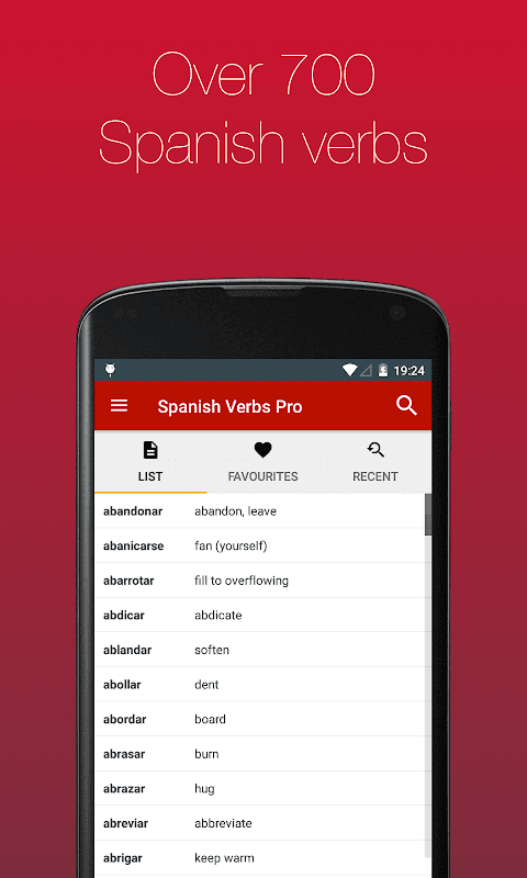 Spanish Verb Conjugator screenshot 1