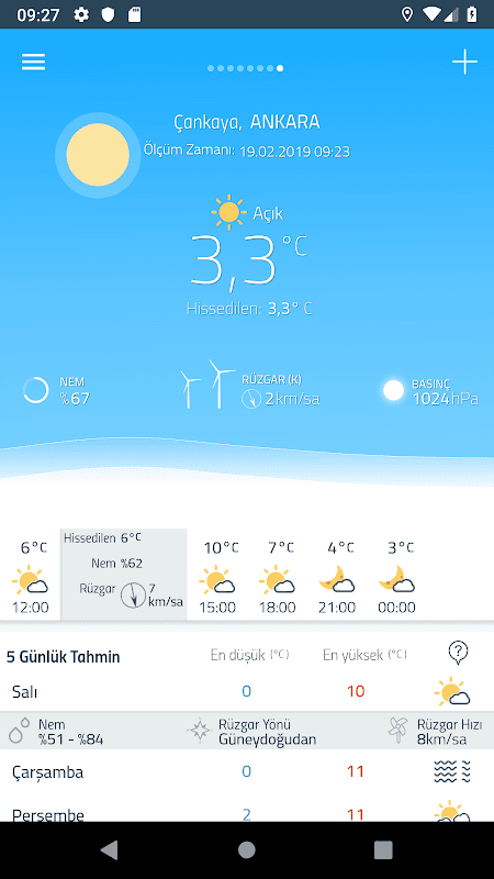 Meteoroloji Hava Durumu screenshot 1